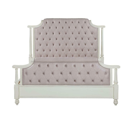 Schlafzimmer Set Bett 2x Nachttisch 3tlg. Betten Gründer Zeit Luxus Chesterfield