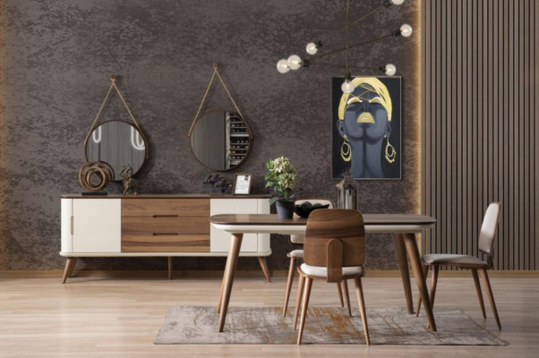 Esstisch Holz Esszimmer Moderne Wohnzimmer Küche Tische Design Tisch