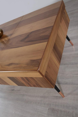 Luxus Couchtisch Braune Couchtische Wohnzimmer Holz Tisch Beistelltisch