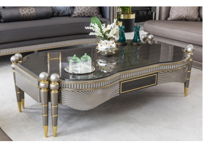 Couchtisch Grau Luxus Couchtische Metall Design Elegantes Wohnzimmer