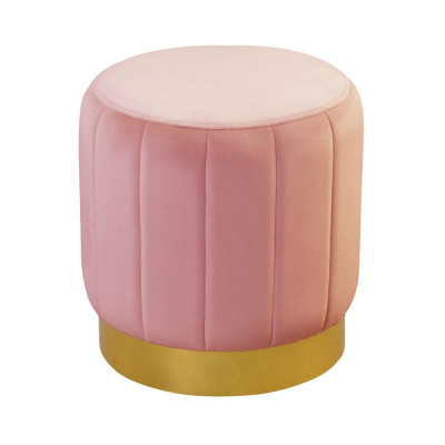 Pouf Fußhocker Rund Hocker Polsterhocker Sitzhocker Hocker Ottomane Relax Neu