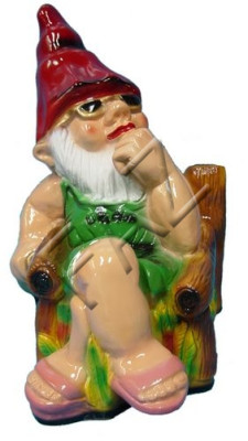 Statuen Zwerg Figur Garten Statue Skulptur Figuren Skulpturen Dekoration 51cm
