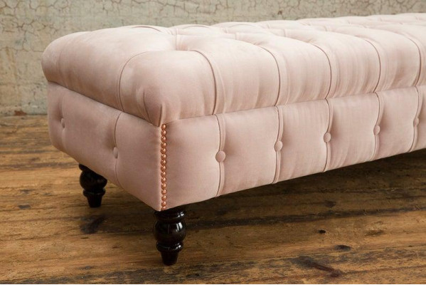 Hocker  Bank Sitz Fußhocker Ottoman Pufa Neu Polsterhocker Pufa Neu Sitzhocker