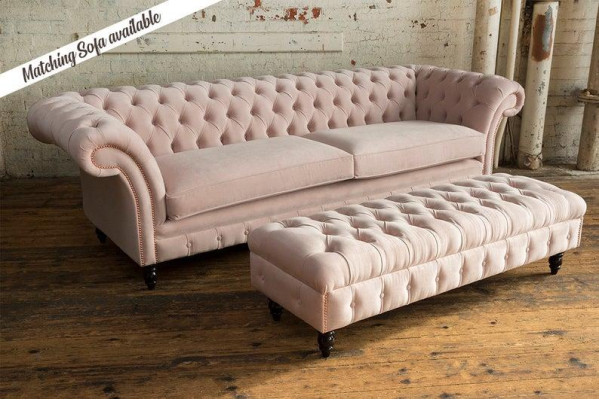 Hocker  Bank Sitz Fußhocker Ottoman Pufa Neu Polsterhocker Pufa Neu Sitzhocker