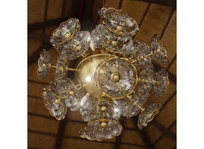 Kronleuchter Elite Bohemia Flower Deckenlampe Deckenleuchte Designer Lampe luxus