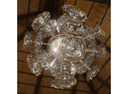 Kristall Kronleuchter Luster Hängeleuchte Leuchte Bohemia Lampe Deckenleuchte
