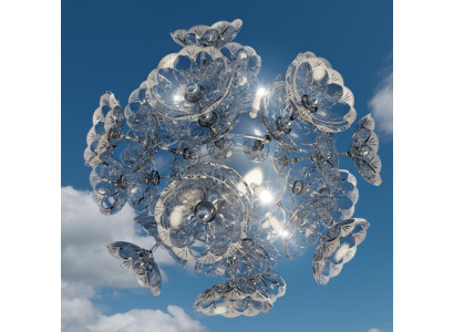 Kristall Bohemia Kronleuchter Luster Hängeleuchte Leuchte Lampe Deckenleuchte