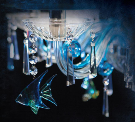 Luster Lampe Kristall Kronleuchter Hängeleuchte Leuchte Bohemia Deckenleuchte