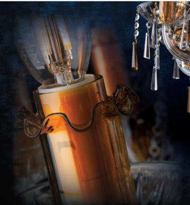 Bohemia Hänge Decken Leuchte Kronleuchter Lampe Kristall Lampen Leuchten Luster