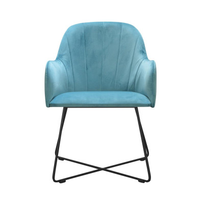 Stuhl  4x Lounge Sessel Polstersessel Wohnzimmer Restaurant Club Gruppe Stuhl