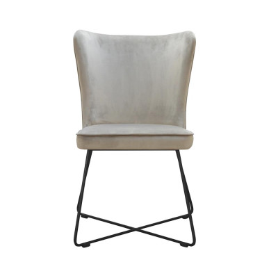 Design Wartezimmer Stuhl Sitz Praxis Ess Zimmer Stühle Textil Stoff Polster Neu
