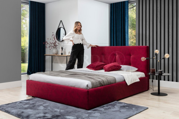 Polsterbett Betten Bett Polster Designer Hotel Doppel Luxus Design 180x200cm Neu