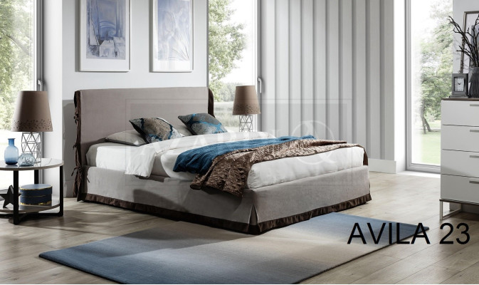 Polsterbett Betten Bett Polster Leder Designer Hotel Doppel Luxus Landhaus Neu