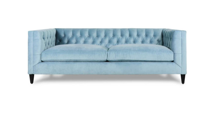 Pink Dreisitzer Sofa Moderne Stoff Wohnzimmer Design Couchen Neu Luxus Möbel Neu
