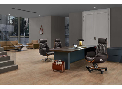 Bürostuhl Schreibtischstuhl Drehstuhl Chefsessel Sessel Drehbarer Leder Stuhl