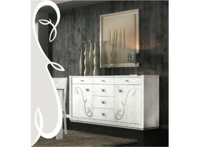 Sideboard Kommode Schrank Luxus Kommoden Schrank Regal Möbel Holzschrank Italy