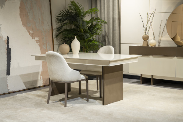 Schicke Esszimmer Garnitur Küchen Set Designer Esstisch 6x Sitzstühle