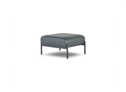 Hocker Rechteckig Leder Modern Schwarz Flur Diele Büroeinrichtung Büro