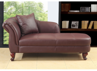 Lounge Liege Ottomane Polster Sofa Büro Relax Leder Chaiselongues Neu 1672