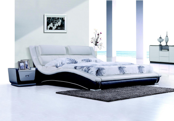 POLSTERBETT LEDERBETT BETT BETT MODELL S-9110 160/180/200X220CM