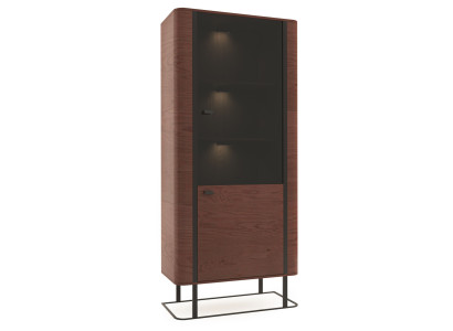 Vitrine Aktenschrank Schrank Vitrinen Büro Wohnzimmer Hochschrank Regal