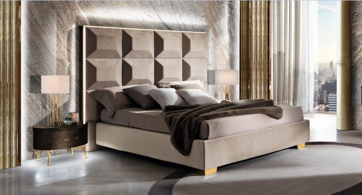 Design Modern Luxus Schlafzimmer Nachttisch Betten Bett 3tlg. Schlafzimmer Set