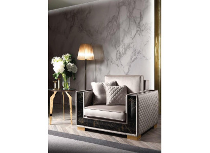 Sessel Couch Polster Sitz Designer Textil 1 Sitzer Couchen Polster Modern Design