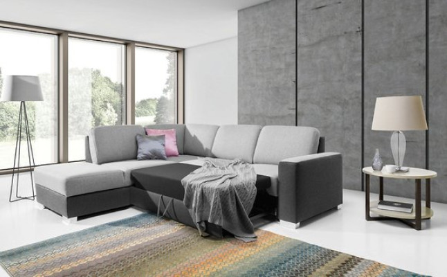 Multifunktions-Designer-Schlafsofa Eckform D für Wohnzimmer