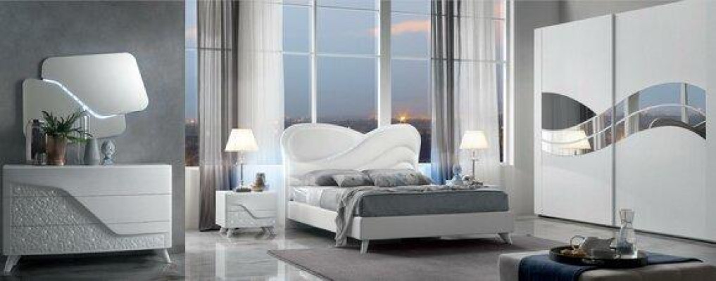 Bett Polster Design Luxus Doppel Hotel Betten Schlaf Zimmer Bettgestelle Holz