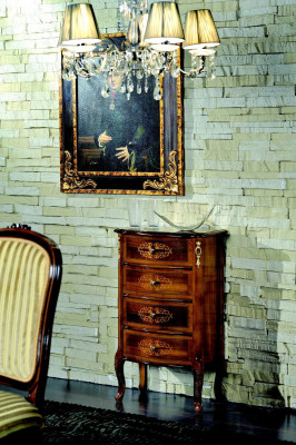 Holz Italienische Stil Möbel Luxus rtv Braune Kommode Stil Barock Antik Stil