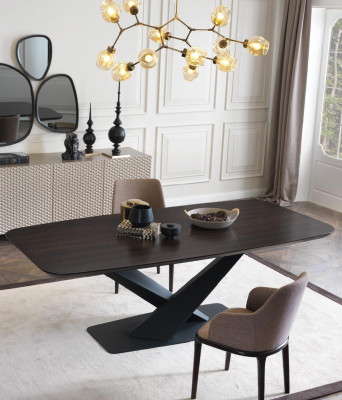 Luxus Esstisch Design Tisch Esszimmer Tische Metall Design Möbel Neu