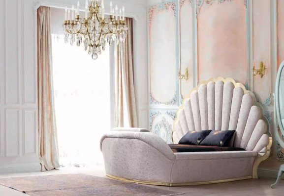 Königliches Bett Luxus Betten Möbel Schlafzimmer 200x200 Einrichtung