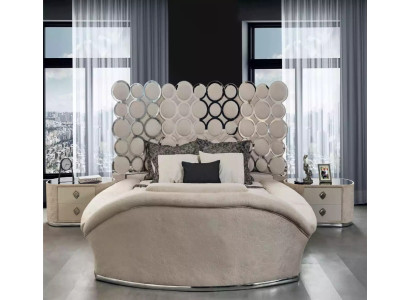 Schlafzimmer Bett 2x Nachttische Luxus Betten Set Komplett Design Möbel 
