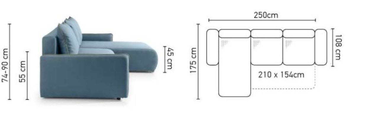 Multifunktion Couch Verstellbare elektrisch Verstellbare Couchen Lümmel