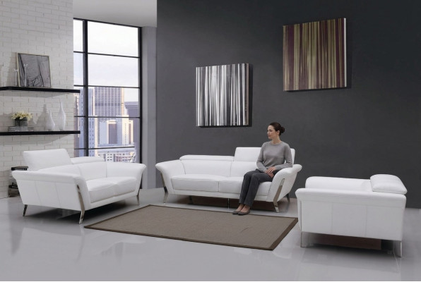 3 Sitzer (ohne 2+1) Sofa Couch Polster XXL Big Sofas Leder Sitz Design
