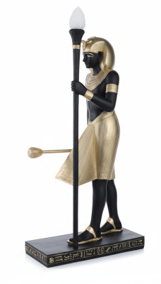 Stehleuchte Skulptur Figur Lampen Leuchte Ägypten Statue Figuren Skulpturen 2876