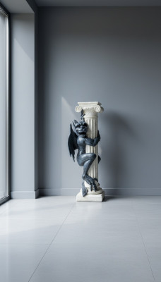 Design Spalten Säule Gragol Gothik Säulen Skulptur Skulpturen Blumen Ständer