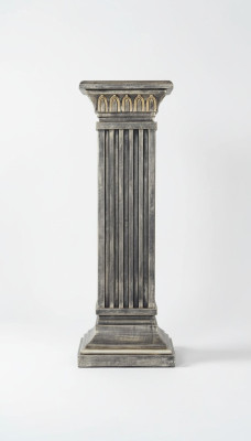 Medusa Säule Römische Säulen Marmor Skulptur Figur Deko Dekoration Ständer 1050