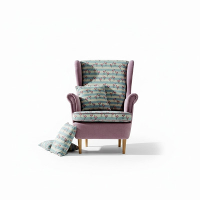 Design 1 Sitzer Relax Sessel Clublounge Sofa Stuhl Fernseher Polster Couch Stuff