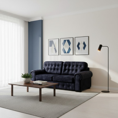 Design 2 Sitzer Relax Sofas Club Lounge Sofa Polster Couch Stoff Couchen Textil