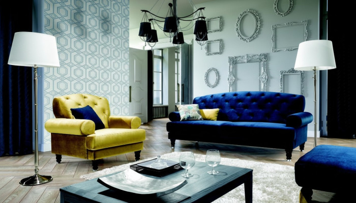Chesterfield 3 Sitzer Designer Sofa Couch Polster Sofas Couchen Textil Lamezia