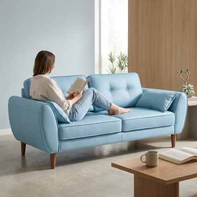 3 Sitzer Schlafcouch Schlafsofa Bettfunktion Büro Wohnzimmer Couch Sofa