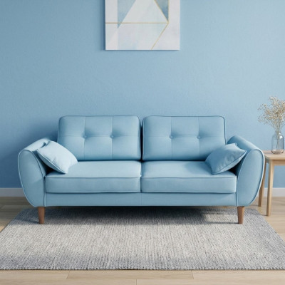 3 Sitzer Schlafcouch Schlafsofa Bettfunktion Büro Wohnzimmer Couch Sofa