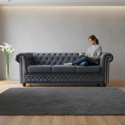 Chesterfield York Blink 3 Sitzer Couch Polster Sofas Couchen Neu Sofa Designer