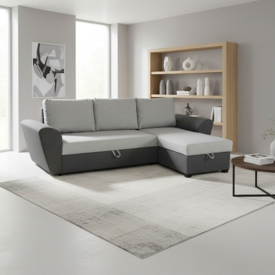 Design Ecksofa Sofa Bettfunktion Alina Couch Polster Sitz Eck Sofas Neu