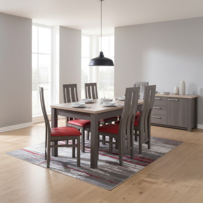 Esstisch Sitzgarnitur Tisch Stuhl Set Esszimmer Garnituren Design Sets