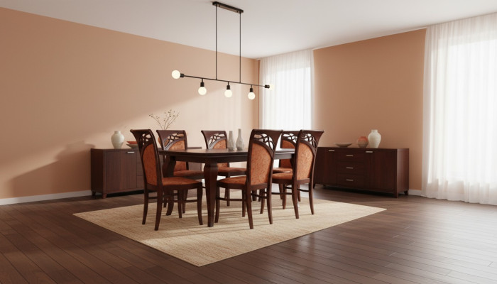 Designer Stühle Tisch Set Garnituren Komplett Wohnzimmer Dekor Esszimmer
