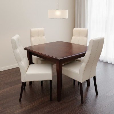 Tisch + 4 Stühle Set Garnituren Komplett Wohnzimmer Esszimmer