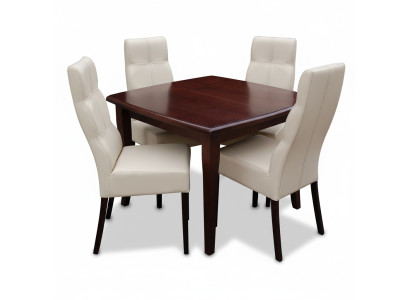 Tisch + 4 Stühle Set Garnituren Komplett Wohnzimmer Esszimmer