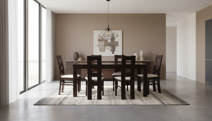 Designer Esstisch Gruppe Stuhl Tische Holz Tisch Büro Esszimmer